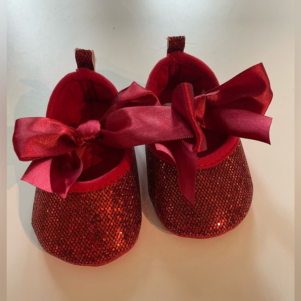 Red Infant Slippers